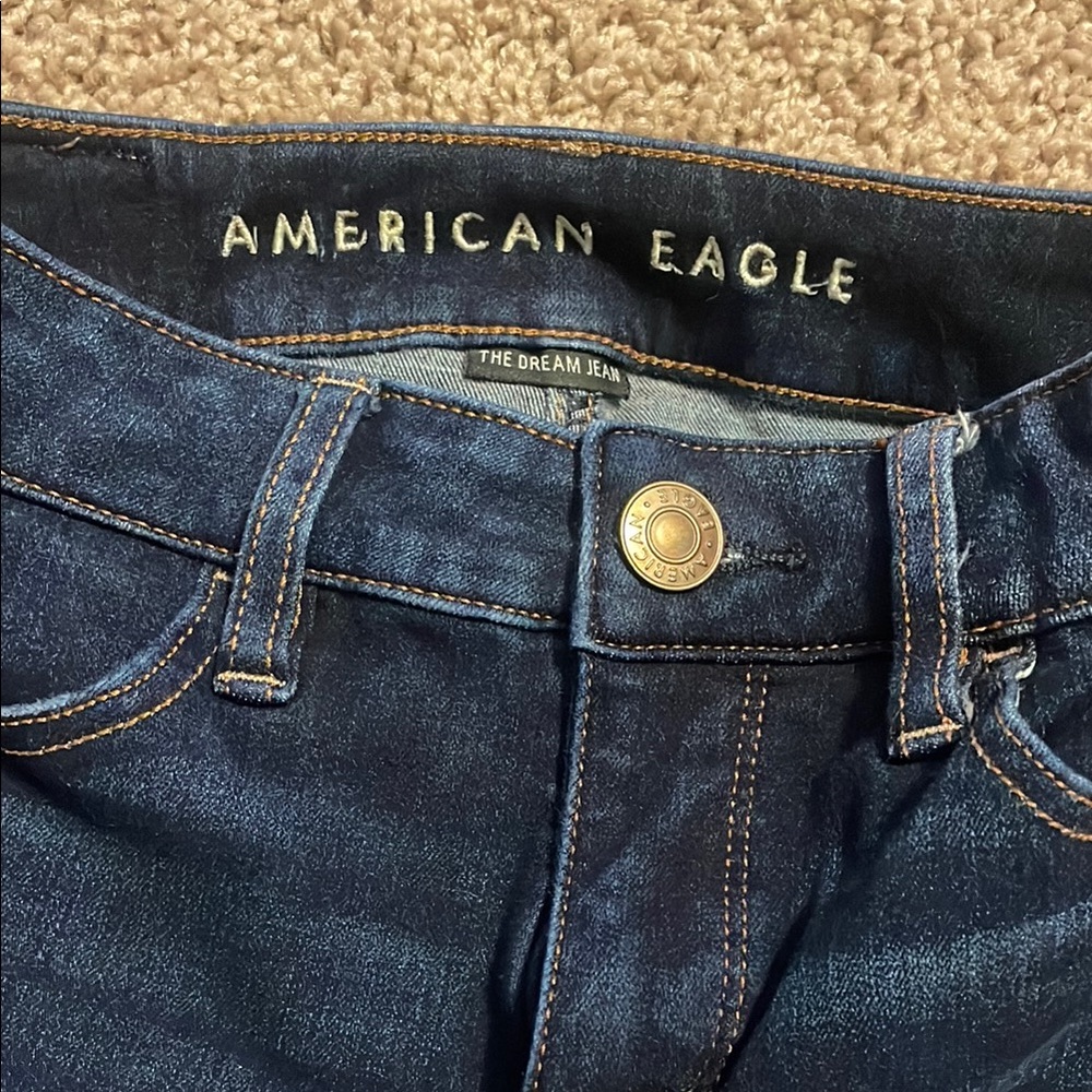 American Eagle jeans size 000 x-short - Picture 2 of 6
